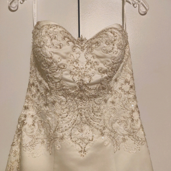 David's Bridal Wedding Dress - Picture 3 of 8